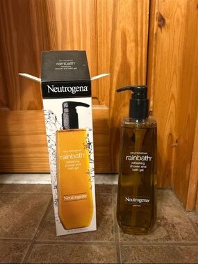 Neutrogena Rainbath Refreshing Shower & Bath Gel - Amber/Black Pump 40oz bottle
